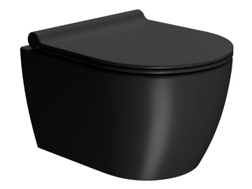 COLOR ELEMENTS 46x35 - Wall-hung ceramic toilet by GSI ceramica - view 2